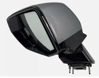 LH Side Mirror Satin Steel Gray Camera Blind Spot Escalade Suburban Tahoe Yukon