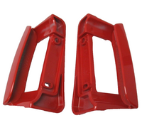 Inferno Orange Door Handles 2005-2013 Chevrolet Corvette C6 Z06 ZR1 Grand Spirit
