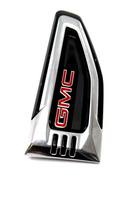 GMC Red Latters Fender Vent Emblem Right Side 84956290 2021 GMC Yukon Yukon XL