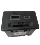 Multimedia Memory Card, USB, USBC Receptacle 2019 Buick Cadillac Chevrolet GMC