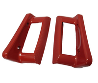 Inferno Orange Door Handles 2005-2013 Chevrolet Corvette C6 Z06 ZR1 Grand Spirit