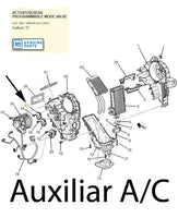Auxiliary A/C Actuator Cadillac Escalade ESV Chevrolet Suburban GMC Yukon XL