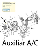 Auxiliary A/C Actuator Cadillac Escalade ESV Chevrolet Suburban GMC Yukon XL