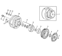 A/C Compressor Clutch Ceramic Shaft Seal Kit A6/R4 Shaft Sel Kit Ceramic 776-7