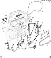 Front Passenger Side Door Window Motor and Regulator 2021 Cadillac Chevrolet GMC