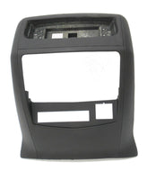 Front Floor Center Console Rear Panel Black Leather 2021-2024 Cadillac Escalade