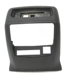 Front Floor Center Console Rear Panel Black Leather 2021-2024 Cadillac Escalade