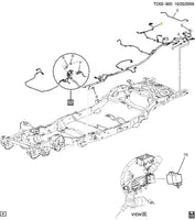 New NOS OEM Chassis Wire Harness 2012-14 Cadillac Escalade Chevrolet Tahoe Yukon
