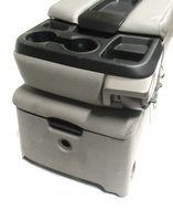 Gray Front Center Console Seat Arm Rest Storage Compartment 15 Silverado Sierra