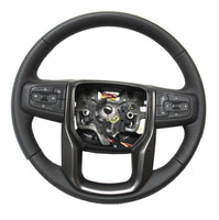 85551790 Steering Wheel Pre-Crash Black Alphine Trim 2021-2023 GMC Sierra Yukon