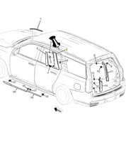GM Genuine Right Side Body Side Window Reveal Molding 2021-24 Cadillac Escalade