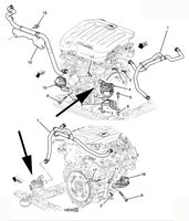 Secondary Air Injection Pump 12643965 2013 Buick Lacrosse Chevrolet Malibu 3.6L