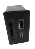 Multimedia Memory Card, USB, USBC Receptacle 2019 Buick Cadillac Chevrolet GMC