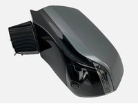 LH Side Mirror Satin Steel Gray Camera Blind Spot Escalade Suburban Tahoe Yukon