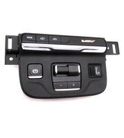 Front & Rear Air Suspension Switch w/ Panel Trim Plate Cadillac Escalade V Sport