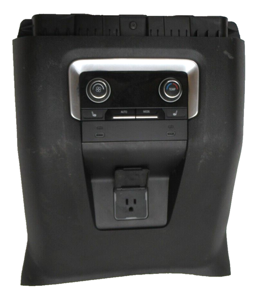 Black Front Floor Console Rear Trim Panel 2021-24 Chevrolet Suburban Tahoe Yukon