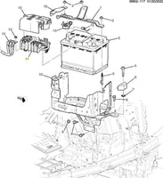 Battery Distribution Engine Fuse Block 2023 Cadillac LYRIQ Chevrolet Equinox