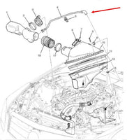 OEM GM Passenger Side Positive Crankcase Ventilation PCV Tube Cadillac CTS 3.6