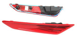 GM Hood Scoop Package in Red Hot GM Part No 23408565 2016-2018 Chevrolet Camaro