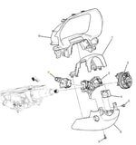 Front & Rear Wiper Turn Signal Switch w/ Rainsense Tahoe Suburban Yukon 13552604