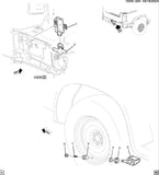 ACDelco Tire Pressure Monitoring System Sensors 13540608 2022 Hummer Ev Pickup