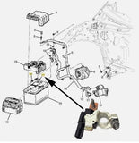 Battery Multifunction Sensor Cadillac Escalade Chevrolet Tahoe Suburban Yukon