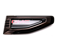 GMC Red Latters Fender Vent Emblem Left Side 85532991 2021-23 GMC Yukon Yukon XL