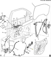 New OEM Passenger Front Side Door Wire Harness 2015 Cadillac Escalade GMC Yukon