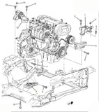 New OEM Automatic Transmission Strut Mount 2012-2020 Chevrolet Sonic 1.4L 1.8L