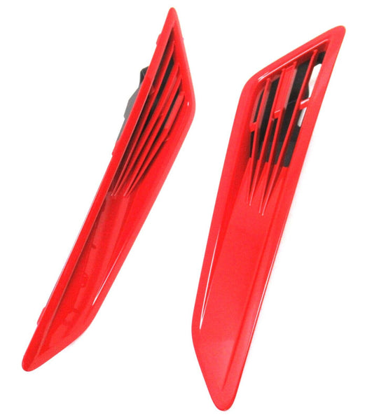 GM Hood Scoop Package in Red Hot GM Part No 23408565 2016-2018 Chevrolet Camaro