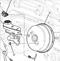 84614711 OEM Power Brake Booster 2016-2024 Chevrolet Camaro Cadillac ATS CTS