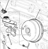 84614711 OEM Power Brake Booster 2016-2024 Chevrolet Camaro Cadillac ATS CTS