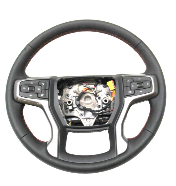 Steering Wheel Pre-Crash Heated Color Black 2021-2024 Chevrolet Suburban Tahoe