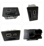 Multimedia Memory Card, USB, USBC Receptacle 2019 Buick Cadillac Chevrolet GMC