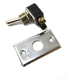 SPST On/Off Screw Mini Toggle Switch 2 Brass Screw Terminals 12/24V Dual 5514-01