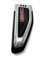 GMC Red Latters Fender Vent Emblem Left Side 84956286 2021-23 GMC Yukon Yukon XL