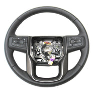 85551790 Steering Wheel Pre-Crash Black Alphine Trim 2021-2023 GMC Sierra Yukon