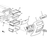 13557781 New Audio Video HDMI USB-C Receptacle Cadillac Escalade Chevrolet GMC