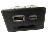 Multimedia Memory Card, USB, USBC Receptacle 2019 Buick Cadillac Chevrolet GMC