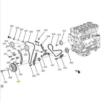 New Engine Harmonic Balancer 2.0L 2.4L 2006-09 Pontiac Solstice 2007 Saturn Sky