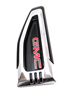 GMC Red Latters Fender Vent Emblem Left Side 84956286 2021-23 GMC Yukon Yukon XL