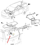 New OEM GM Rear Window Wiper Motor For 2021-2023 Escalade Suburban Tahoe Yukon