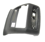 Front Floor Center Console Rear Panel Black Leather 2021-2024 Cadillac Escalade