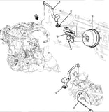 84614711 OEM Power Brake Booster 2016-2024 Chevrolet Camaro Cadillac ATS CTS