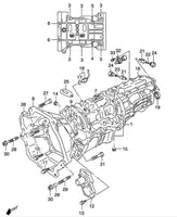 OEM GM Manual Transmission Assembly 5 Spd 1999 Chevrolet Tracker 1.6L 91176365