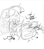 OEM Main Door Switch Memory Adjuster Mirror Option 2021 Chevrolet Suburban Tahoe