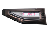GMC Red Latters Fender Vent Emblem Left Side 85532991 2021-23 GMC Yukon Yukon XL