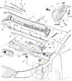 20815082 New OEM Front Windshield Wiper Motor Only 2010-16 Buick LaCrosse Regal