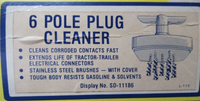 6 Pole Plug Cleaner Cole Hersee Stainless Steel Brushes Automotive Industrial