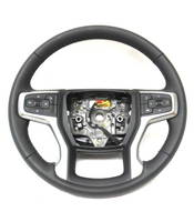 85551786 New OEM Steering Wheel Black 2021-23 Chevrolet Silverado Suburban Tahoe